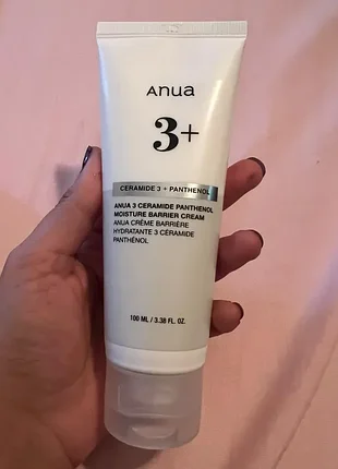 Anua ceramide 3 panthenol moisture barrier cream глубоко увлажняющий крем для укрепления защитного барьера кожи 100 мл