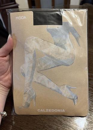 Колготки из модной линейки calzedonia  женские черные
