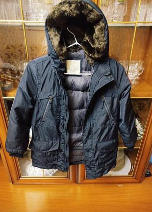 Детский пуховик zara