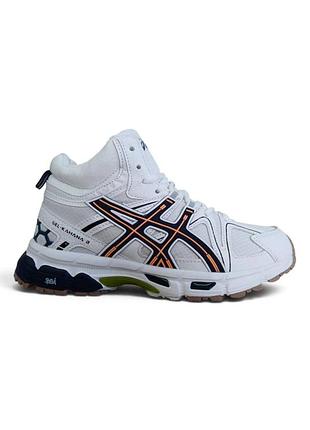 Женские кроссовки asics gel kahana 8 high white orange fur / smb+ 🔗