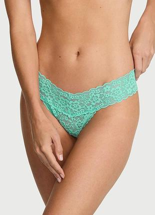 Мереживні трусики тонг victoria's secret
