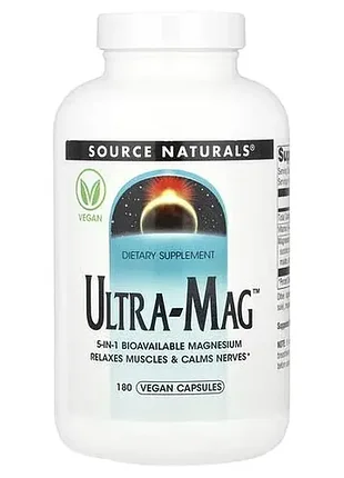 Ultra-mag, ultra mag, magnesium optimizer jarrow магний б6, магное б6, magnesium b6 антистретаньян naturals 180&nbsp;капсул