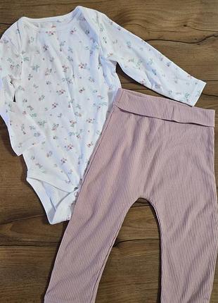 🧸збірний комплект одягу next baby для дівчинки 🌸
