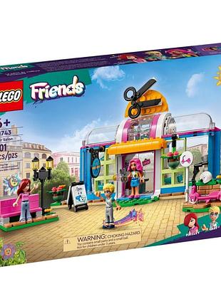 Конструктор для дівчинки lego friends 41743 перукарня