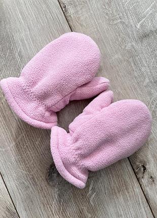 Рукавиці флісові для дівчинки nano bmitp500-f20 blossom pink