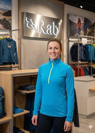 Жіноча спортивна кофта/термофутболка rab women's interval ls zip tee або rab womens al pull-on / sonic ls zip