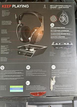Гарнітура logitech a50 x lightspeed wireless + base station