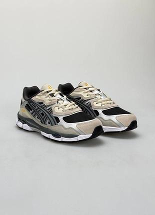 Водонепроникні кросівки asics gel-nyc w gtx beige black