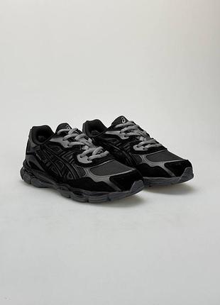 Водонепроникні кросівки asics gel-nyc w gtx black grey
