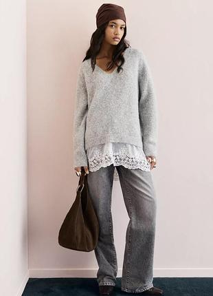 В'язаний светр pull&bear розмір s,m 3