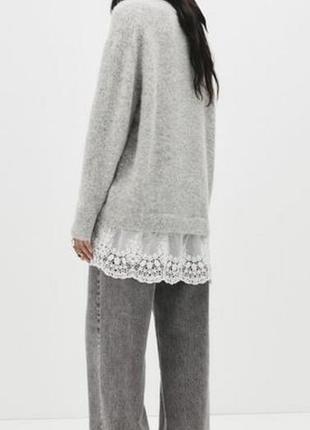 В'язаний светр pull&bear розмір s,m 2