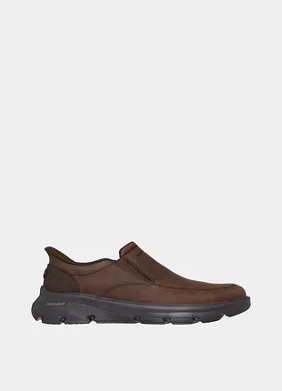 Мужские кожаные слипоны skechers