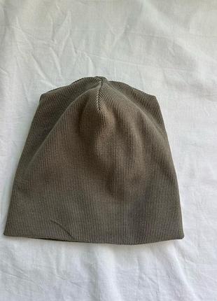 Дитяча трикотажна шапка name it в рубчик, розмір 48/49 (1–2 роки)