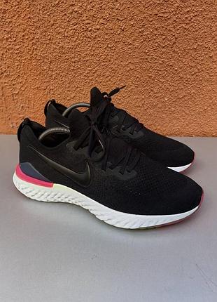 Оригінальні чоловічі універсальні комфортні кросівки nike epic react flyknit 2 45-46 розмір 29.5 см в ідеальному стані
