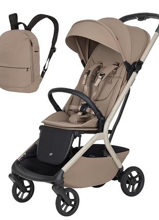 Прогулянкова коляска carrello magia 2.0 crl-5655 spice beige