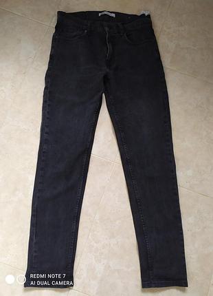 Джинси 👖 женские черные базовые slim jeans