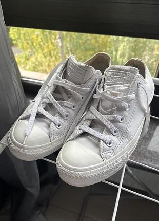Кеди жіночі converse білі