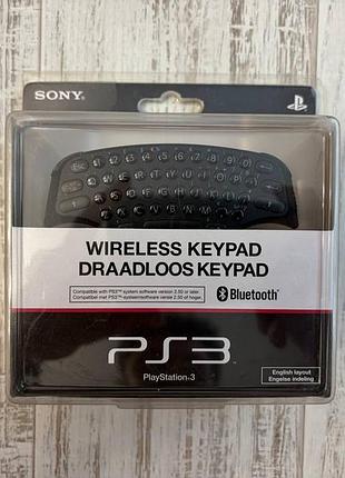Беспроводная клавиатура pp3 wireless keypad sony (cechzk1gb, полный комплект, cib)