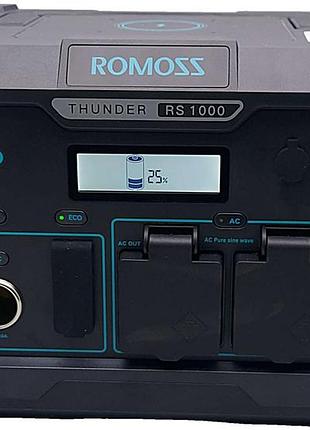 Универсальный внешний аккумулятор повербанк б/у romoss rs1000