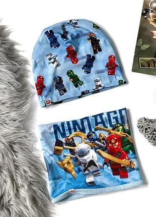 Комплект шапка+хомут lego ninjago