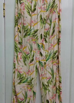 Брюки палаццо віскоза zara 3