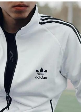 Олімпійка чоловіча adidas біла розмір m