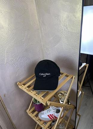 Кепка calvin klein golf з вишитим логотипом