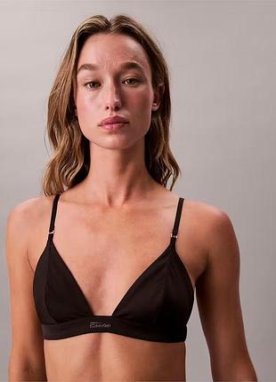Сатиновый браллет calvin klein с застежкой