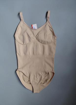 Коригуюче боді esmara бежеве утягуюче xl 48/50