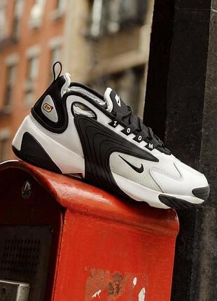 Nike zoom 2k black/white