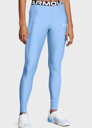 Яскраво-блакитні спортивні лосини від under armour  лосіни оригінал