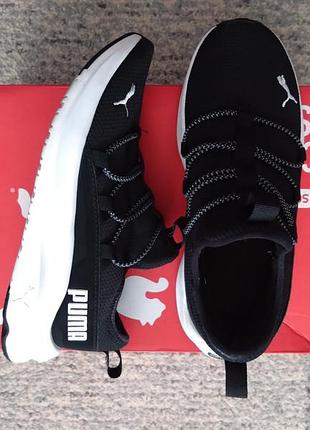 Чорні кросівки puma  25 см устілка