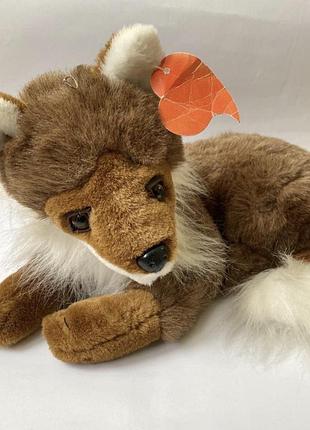 Мягкая игрушка плюшевая лисичка 🦊 очень мягкая , шелковистая мягкая игрушка лиса лисица реалистичная игрушка лиса шикарная плюшевая пушистая лисичка