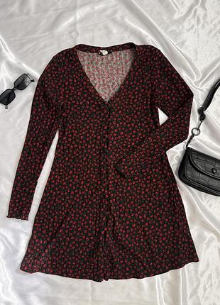Сукня в рубчик, розмір s