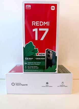 Redmi 17 4+4/128 nfc черный