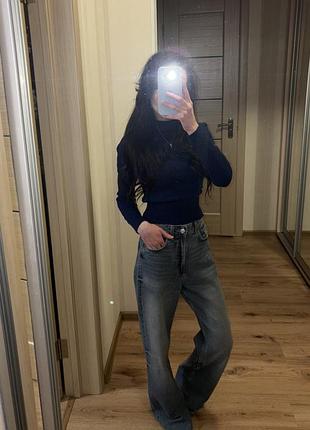 Светр zara (кофта / лонг / лонгслів / джемпер)
