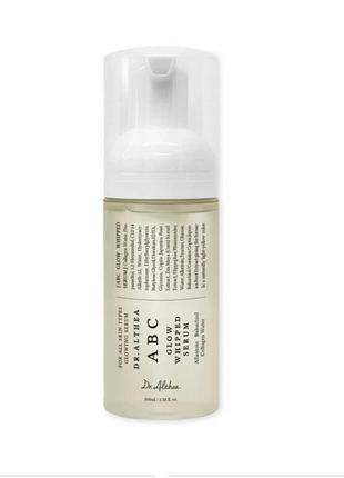 Dr. althea abc glow whipped serum – бульбашкова сироватка для сяяння шкіри 100 мл