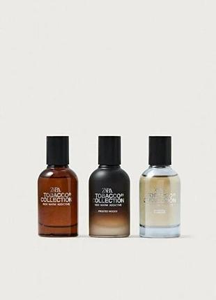 Парфумована вода zara tobacco discovery set для чоловіків, 3x30 мл