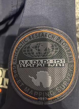 Чоловіча вітровка napapijri синя 3