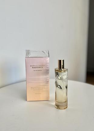 Парфумована вода zara illusion radiance edp 80 мл для жінок