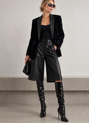 Пиджак бархатный zara