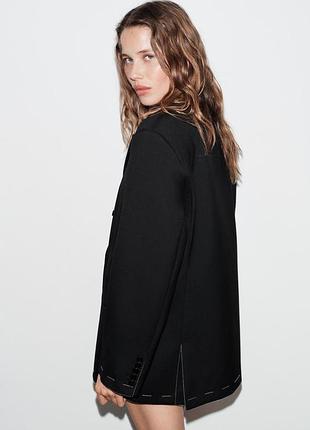 Оригинальный жакет оверсайз zara 4