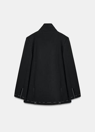 Оригинальный жакет оверсайз zara 5