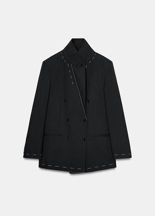 Оригинальный жакет оверсайз zara 8