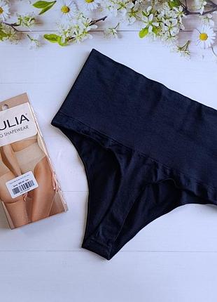 Женские черные корректирующие трусики стринги от miulia (1 шт), размеры l-xl, xxl