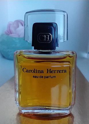 Carolina herrera eau de parfum 7 ml винтажная миниатюра
