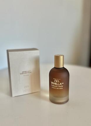 Парфумована вода zara vanilla 02 gold caramel для чоловіків, 100 мл