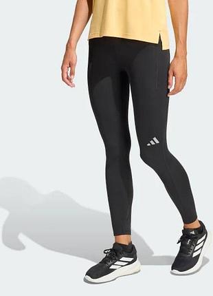 Чорні спортивні лосини від adidas лосіни легінси легенси спортивний одяг