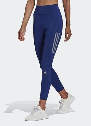 Темно-сині спортивні лосини від adidas розмір m досіни лосины оригінал
