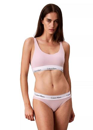 Жіночий комплект білизни Calvin klein бралет і трусики бікіні